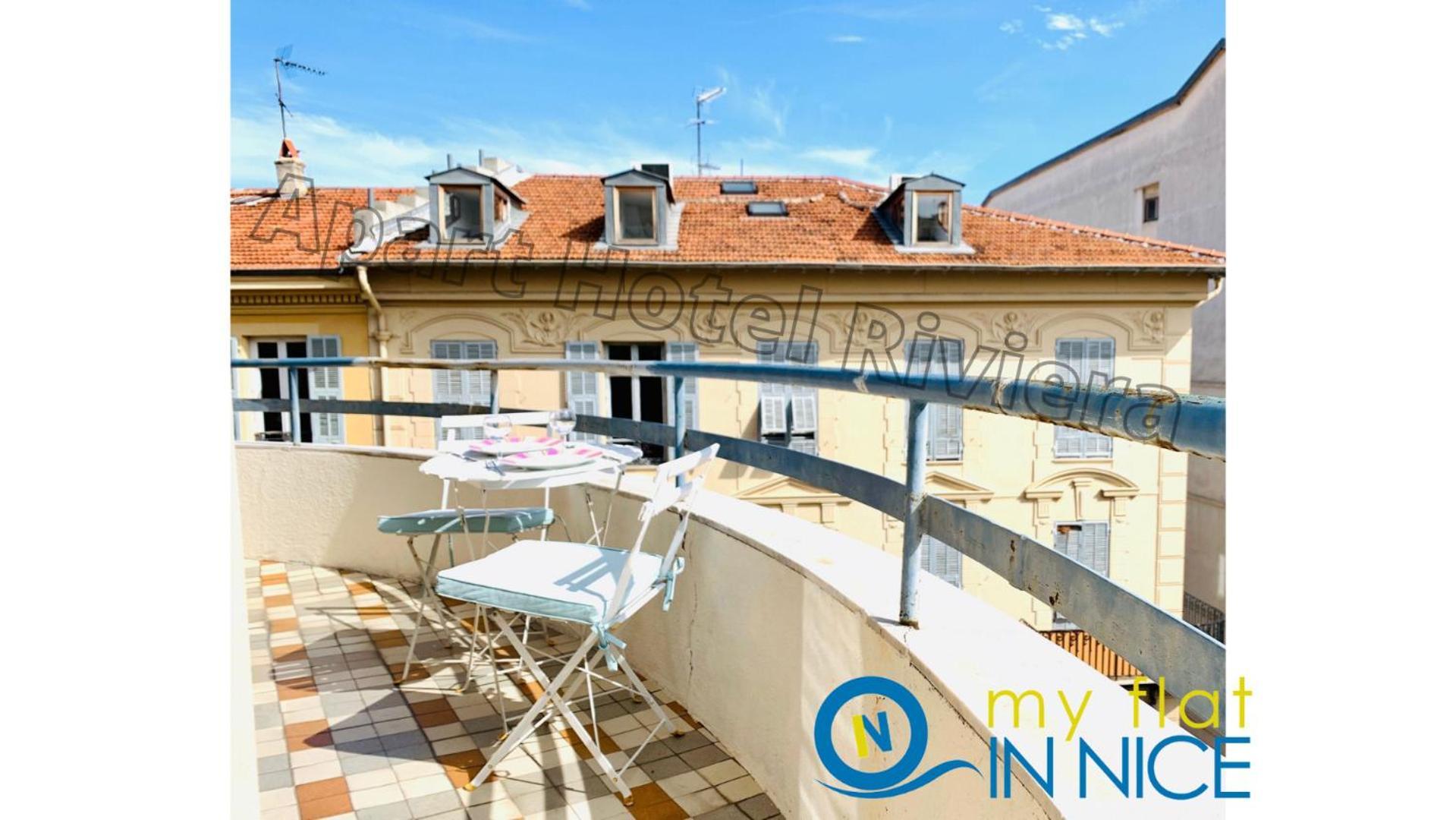 ApartHotel Riviera - Grimaldi - Carré d'Or - Bigger 1 bedroom apartement - Balcony&AC - 5mn Promenade des Anglais - Balcon Palais Alphonse Karr 1 Niza Exterior foto